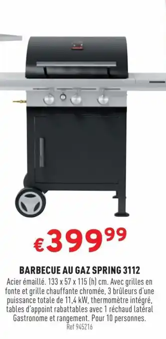 BARBECUE AU GAZ SPRING 3112