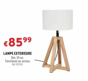 Trafic LAMPE EXTERIEURE offre