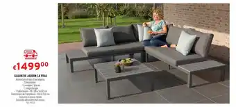 Trafic SALON DE JARDIN LA VIDA offre