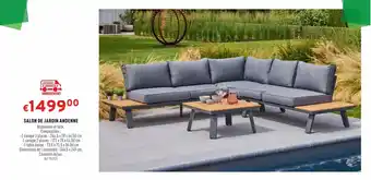 Trafic SALON DE JARDIN ANDENNE offre