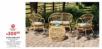 SALON DE JARDIN LOUISE