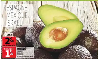 Auchan Avocat prêt à Deguster offre