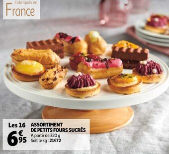 Auchan Assortiment De Petits Fours sucrés offre