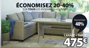 JYSK Ensemble Lounge Ullehuse offre