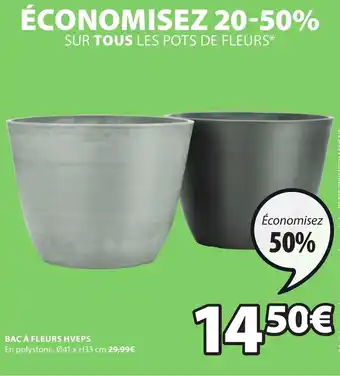 JYSK Bac à Fleurs hveps offre