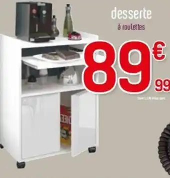 BUT Desserte à roulettes offre