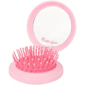 Action Brosse pliable avec miroir selfie girls offre