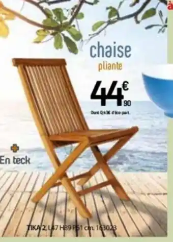 BUT Chaise pliante offre