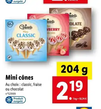 Lidl Mini cônes offre