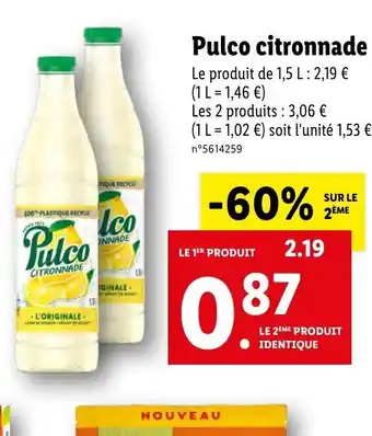 Pulco citronnade