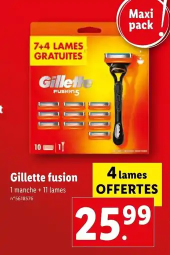 Gillette fusion