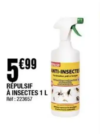La Foir'Fouille Répulsif a insectes 1l offre