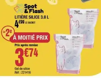 La Foir'Fouille Litière silice 3.8l offre