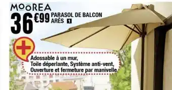 La Foir'Fouille Parasol de balcon ares offre