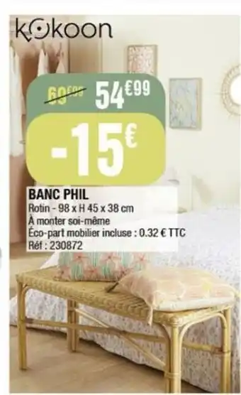 La Foir'Fouille Banc phil offre
