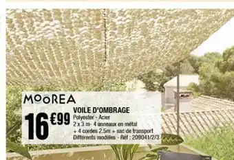 La Foir'Fouille Voile d`ombrage offre