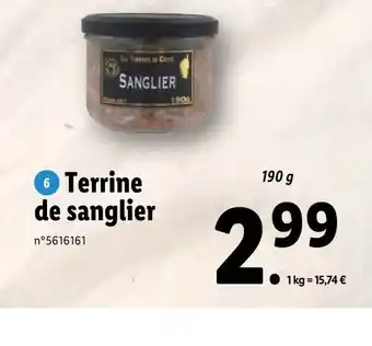 Terrine de sanglier