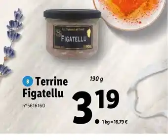 Lidl Terrine Figatellu offre