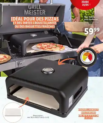 Lidl Four à pizza pour barbecue offre