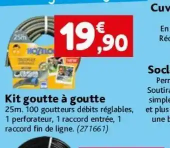 Point Vert Kit goutte a goutte offre