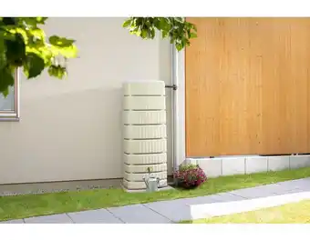 Brico Dépôt Garantia récupérateur d'eau slim 500 l + kit collecteur offre