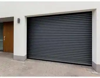 Brico Dépôt Porte de garage à enroulement grise offre