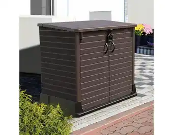 Brico Dépôt Armoire de rangement en résine - 850 l offre