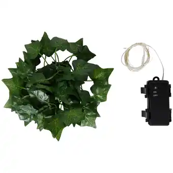 Action Action lierre artificiel avec led offre