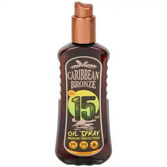 Action Action huile solaire en spray caribbean bronze offre