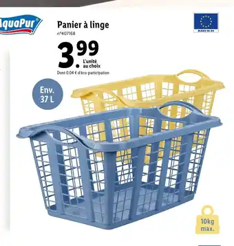 Lidl Panier à linge offre