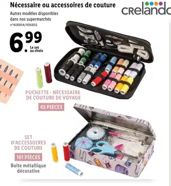 Nécessaire ou accessoires de couture Crelando Boîte de rangement 3