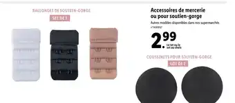 Lidl Accessoires de mercerie ou pour soutien-gorge offre