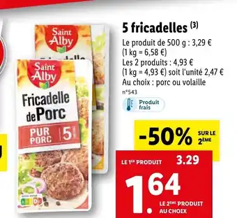 Lidl 5 fricadelles (3) offre