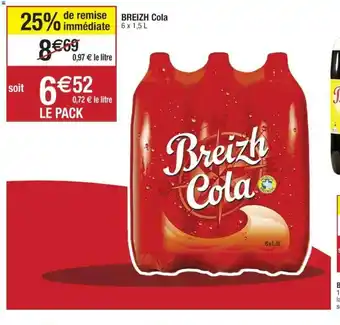 Cora x Carrefour BREIZH Cola offre