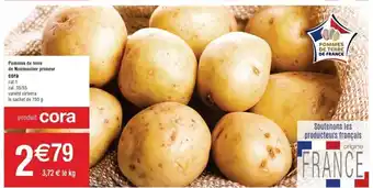 Cora x Carrefour Pommes de terre de Noirmoutier primeur offre