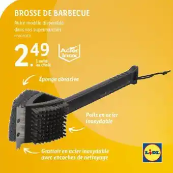 Lidl BROSSE DE BARBECUE offre