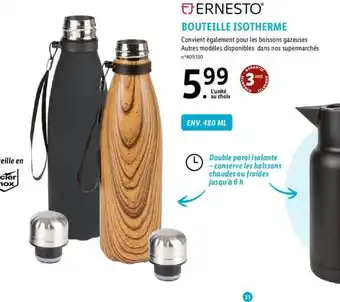 Lidl BOUTEILLE ISOTHERME offre