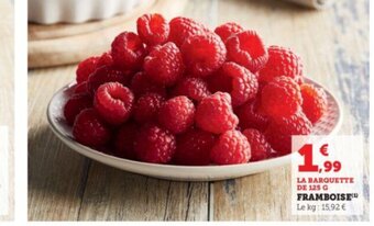 Super U FRAMBOISE offre