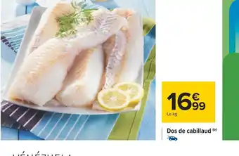 Carrefour Dos de cabillaud (⁰) offre