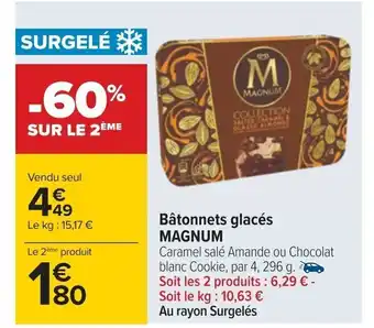 Bùtonnets glacés MAGNUM