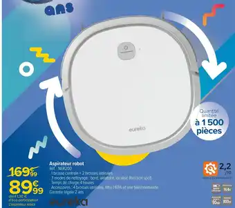 Carrefour Aspirateur robot offre
