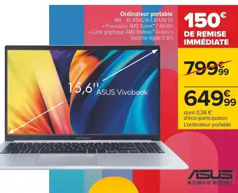 Carrefour Ordinateur portable offre