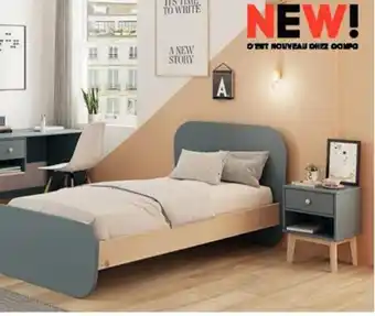 Conforama 4 LIT 90X190CM + SOMMIER offre