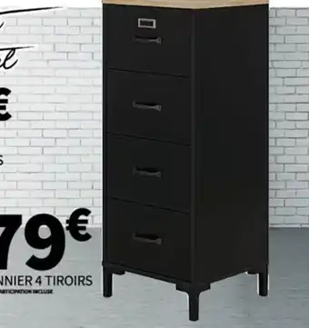 CHIFFONNIER 4 TIROIRS