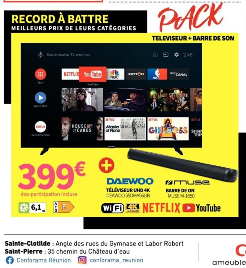 Promo SainteClotilde Angle des rues du Gymnase et Labor Robert SaintPierre 35 chemin du