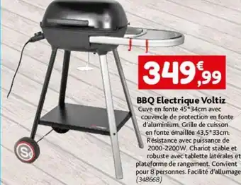 Point Vert BBQ Electrique Voltiz offre