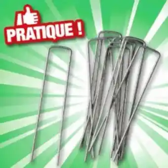 Agrafes métalliques pour...