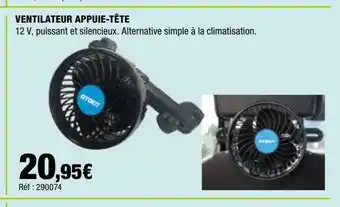 Autobacs Ventilateur appuie-tete offre