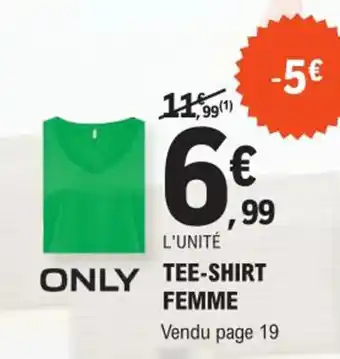 E.Leclerc Sport TEE-SHIRT FEMME offre