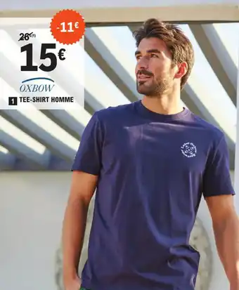 E.Leclerc Sport TEE-SHIRT HOMME offre